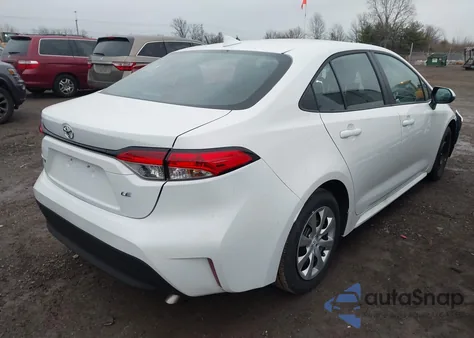 2025 Toyota Corolla Le from USA, damaged, VIN 5YFB4MDE2SP319371